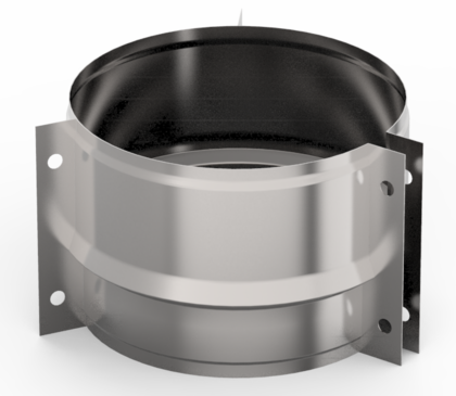  УМК Хомут обжимной под растяжки D130 1,0 мм нержавейка в Бронницах