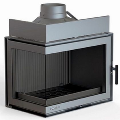 Каминная топка Nordflam TRENT14 кВт (левое стекло) в Бронницах