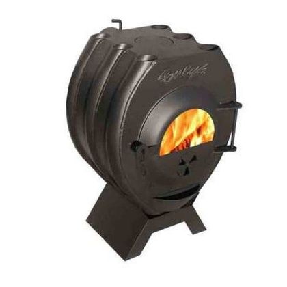 Отопительная печь Березка BulyK 100 со стеклом в Бронницах