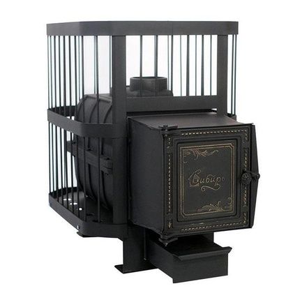 Печь для бани НМК Сибирь «Сибирь-18» сетка, чугун в Бронницах