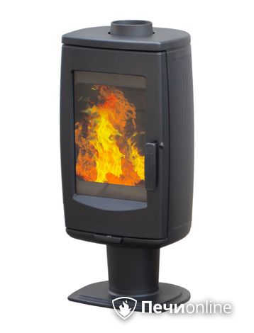 Печь-камин Plamen Aria черная в Бронницах