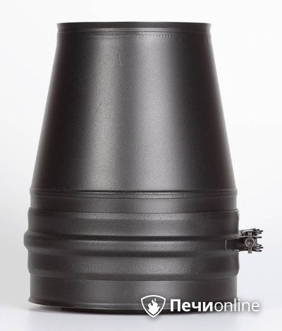 Комплектующие дымохода Schiedel Конус д.150 PM25 (Черный) Permetr в Бронницах
