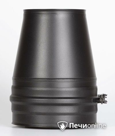Комплектующие дымохода Schiedel Конус д250 PM25 (Черный) Permetr в Бронницах