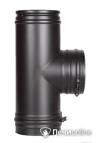 Тройник 90° Schiedel Тройник 90° д.150 PM25 (Черный) Permetr в Бронницах