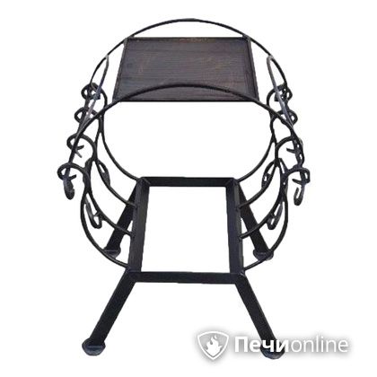 Подставка под печь Везувий АОГТ 01 кованная в Бронницах