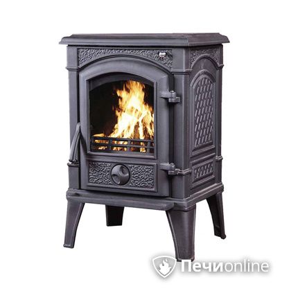 Печь-камин LK SVEN BLACK чугун в Бронницах