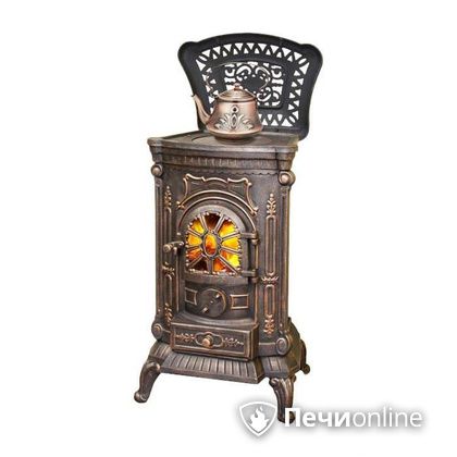 Печь-камин LK AMBRA чугун в Бронницах