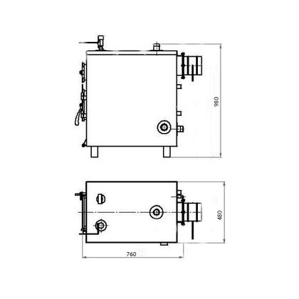 Котёл отопления Траян ОПТИМА Т-20 2К в Бронницах