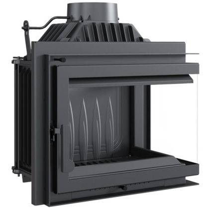 Каминная топка Kratki SIMPLE/M/S/P/BS угловое стекло справа в Бронницах