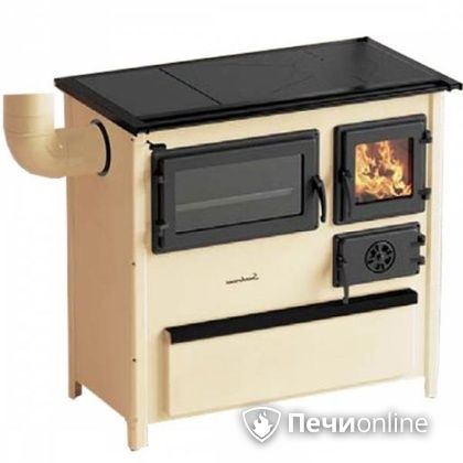 Отопительно-варочная печь MBS Trend Cream L с духовым шкафом в Бронницах