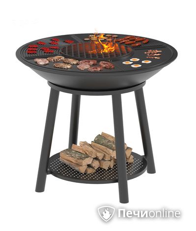 Гриль для дачи Везувий Fantastic Grill Престиж 1000 (чугун) в Бронницах