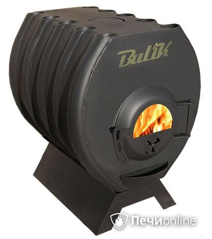 Отопительно-варочная печь Березка BulyK 400 со стеклом в Бронницах