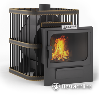 Дровяные печи-каменки Сабантуй Мини Квадро 14 панорама в Бронницах