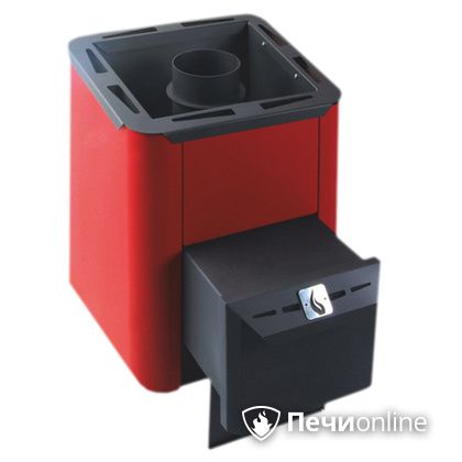 Дровяная банная печь Конвектика Колибри 9 терракота в Бронницах