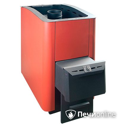 Дровяная банная печь Конвектика 26 терракота в Бронницах