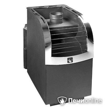 Дровяная банная печь Конвектика Ниагара Сетка 16 антрацит в Бронницах