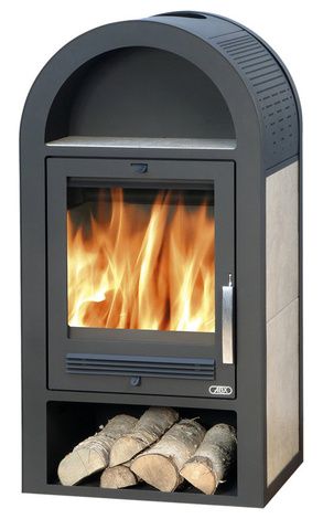 Печь-камин ABX Stockholm 8 (7кВ в воду, 5,5кВ в воздух), керамика в Бронницах