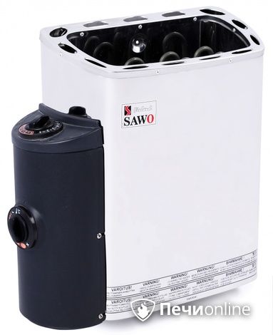 Электрокаменка для сауны Sawo Mini MN-36NB-Z со встроенным пультом управления в Бронницах