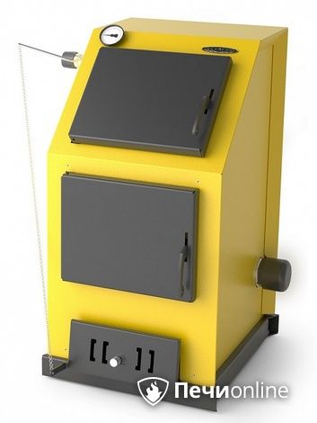 Твердотопливный котел TMF Оптимус Электро 20кВт АРТ ТЭН 6кВт желтый в Бронницах