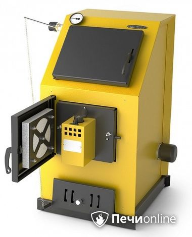 Комбинированный котел TMF Оптимус Газ Электро 20кВт АРТ ТЭН 6кВт желтый в Бронницах