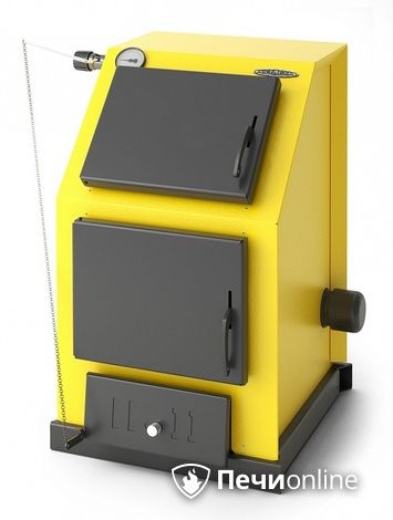 Твердотопливный котел TMF Оптимус Электро 16кВт АРТ ТЭН 6кВт желтый в Бронницах