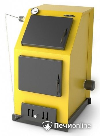 Твердотопливный котел TMF Оптимус Электро 25кВт АРТ ТЭН 6кВт желтый в Бронницах