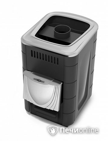 Дровяная банная печь TMF Компакт 2017 Carbon ДН КТК антрацит в Бронницах