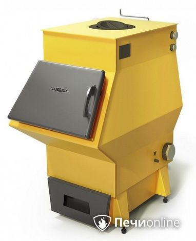 Твердотопливный котел TMF Ташкент 2017 Лайт 12кВт, под АРТ и ТЭН, ЧВК, желтый в Бронницах