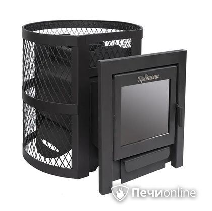 Дровяная банная печь Протопи Парилка 14 Финка Панорама в Бронницах