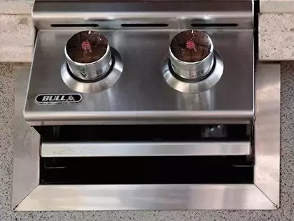 Аксессуар для приготовления на огне BULL Декоративная рамка  под двойную боковую горелку в Бронницах