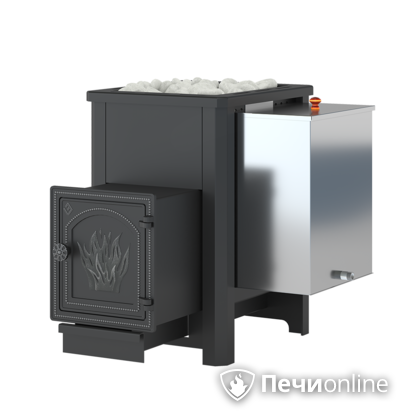 Дровяная печь-каменка Везувий Русичъ АКВА 16 (ДТ-4) в Бронницах