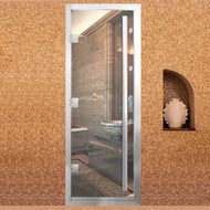 Дверь для бани Arta Премьер 60G Прозрачная, 2100х700 мм