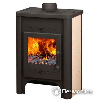 Печь-камин Экокамин Бавария с варочной плитой и т/о 9кВт в Бронницах