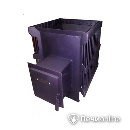 Дровяная банная печь УЗПО  Жарсталь Анютка Скала антрацит в Бронницах