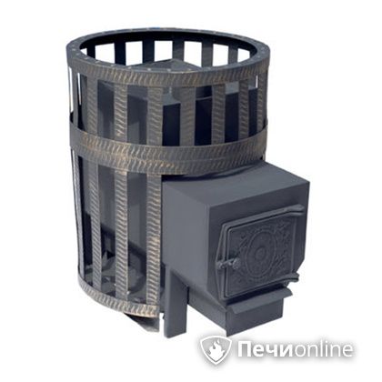 Дровяная банная печь Березка Викинг 24 в Бронницах