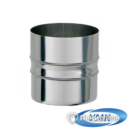 Дымоход УМК Адаптер котла D140 1.0мм нержавейка h=120мм в Бронницах