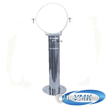  УМК Кронштейн опорный телескопический 40-75 D160 1.0 мм нержавейка в Бронницах