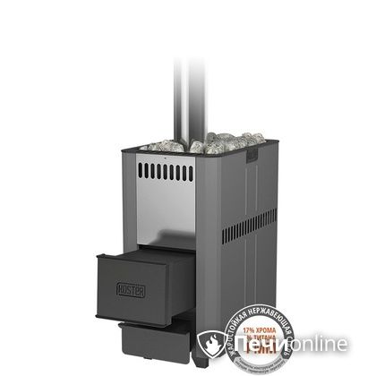 Дровяная банная печь Костёр 10 в Бронницах