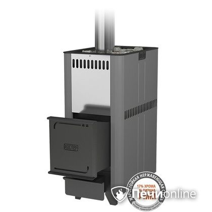 Дровяная банная печь Костёр 14 в Бронницах