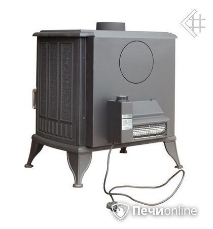 Печь-камин Kratki Koza/K6/турбина 7 кВт чугунная  в Бронницах