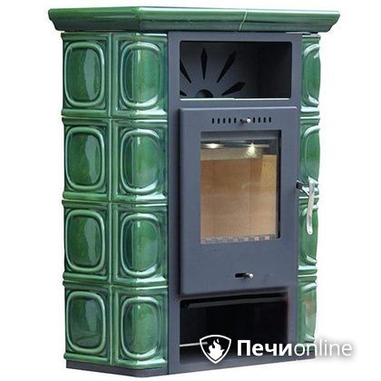 Печь-камин Thorma Borgholm Keramik TOP (черн./TOP оливк.-зел.)  в Бронницах