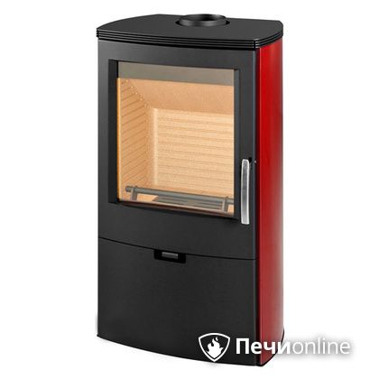 Печь-камин Thorma Falun II Aqua (чёрн./борд.)  в Бронницах