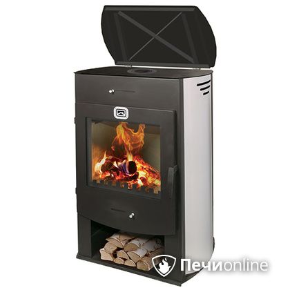 Печь-камин Теплодар Танго с чугунной плитой в Бронницах