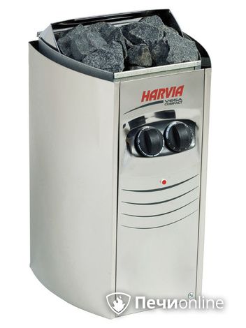 Электрокаменка для сауны Harvia Vega Compact ВС23 со встроенным пультом (HCB230400S) в Бронницах